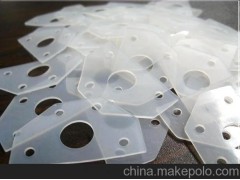 供应白色硅胶垫片 食用硅胶片材 防水密封胶垫 哑白色 厂家直销