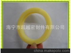 非标定制 黄色硅橡胶 平垫密封圈